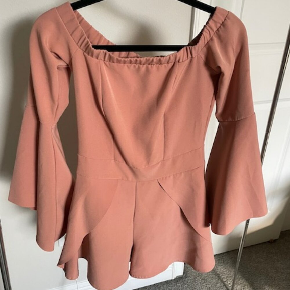 Dusty Rose Agacy Romper